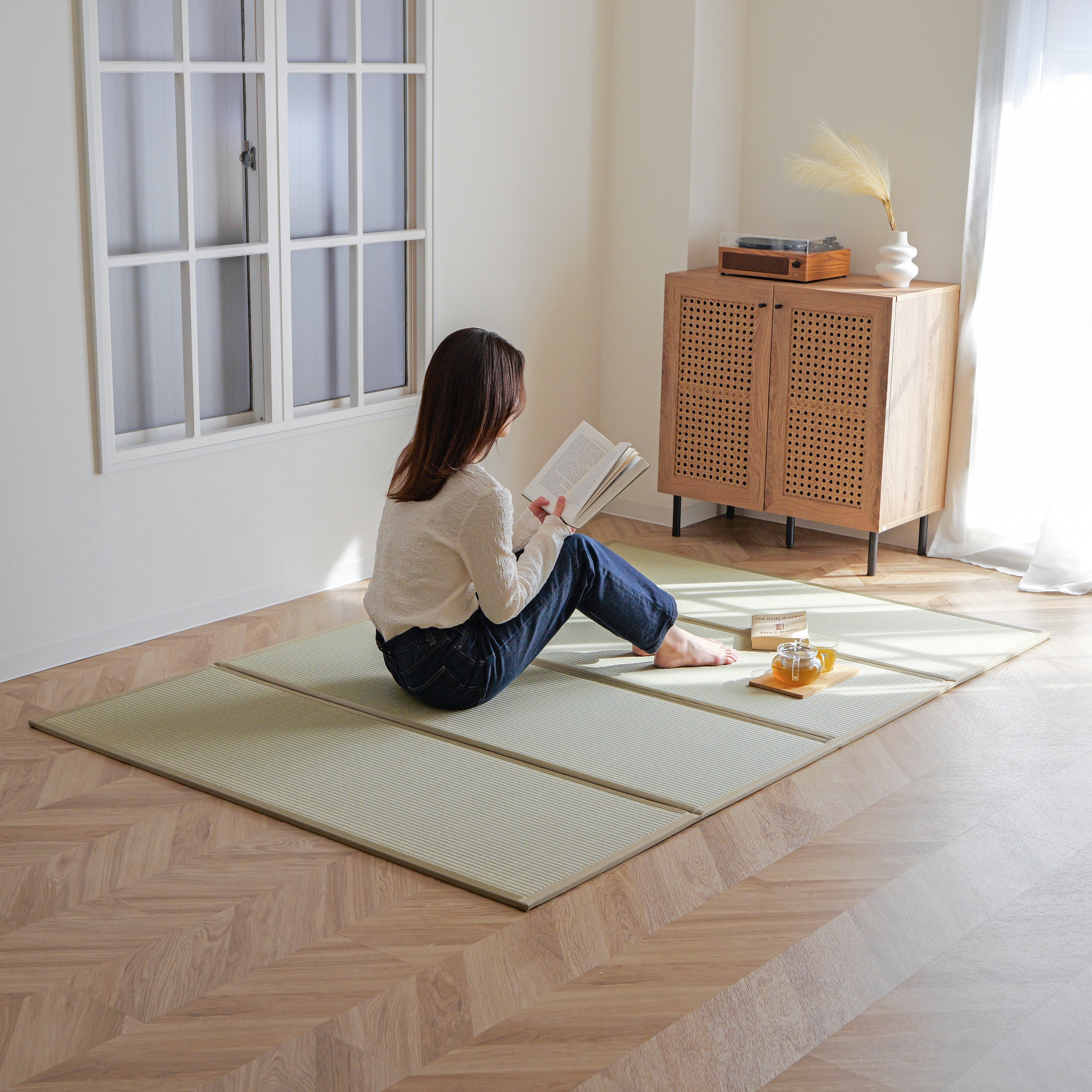 【い草とフローリングの合わせ方】畳で洋室にも温もりと自然な心地よさを