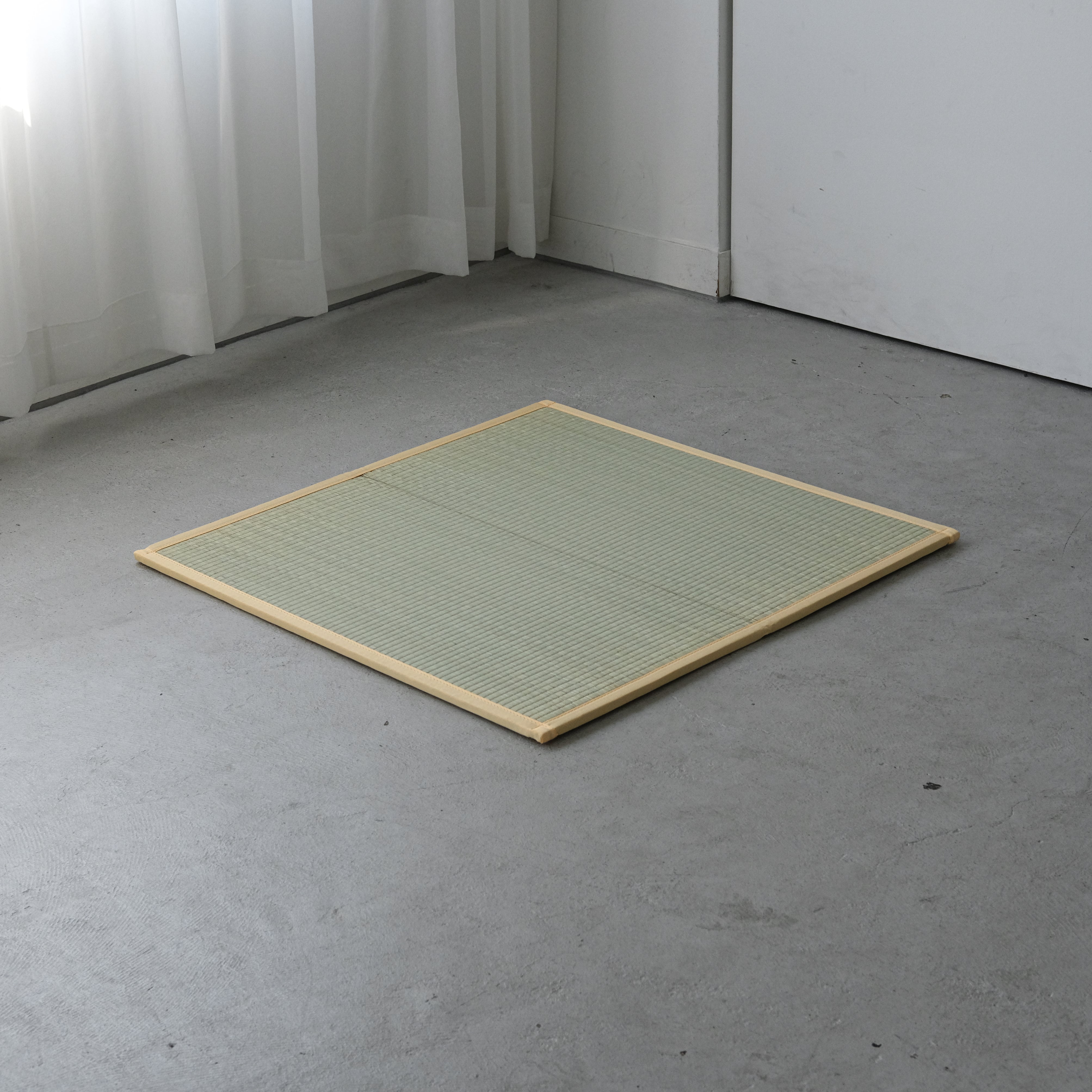 大島屋｜い草二つ折り畳 織姫 天然い草・省スペース収納タイプ – oshimaya