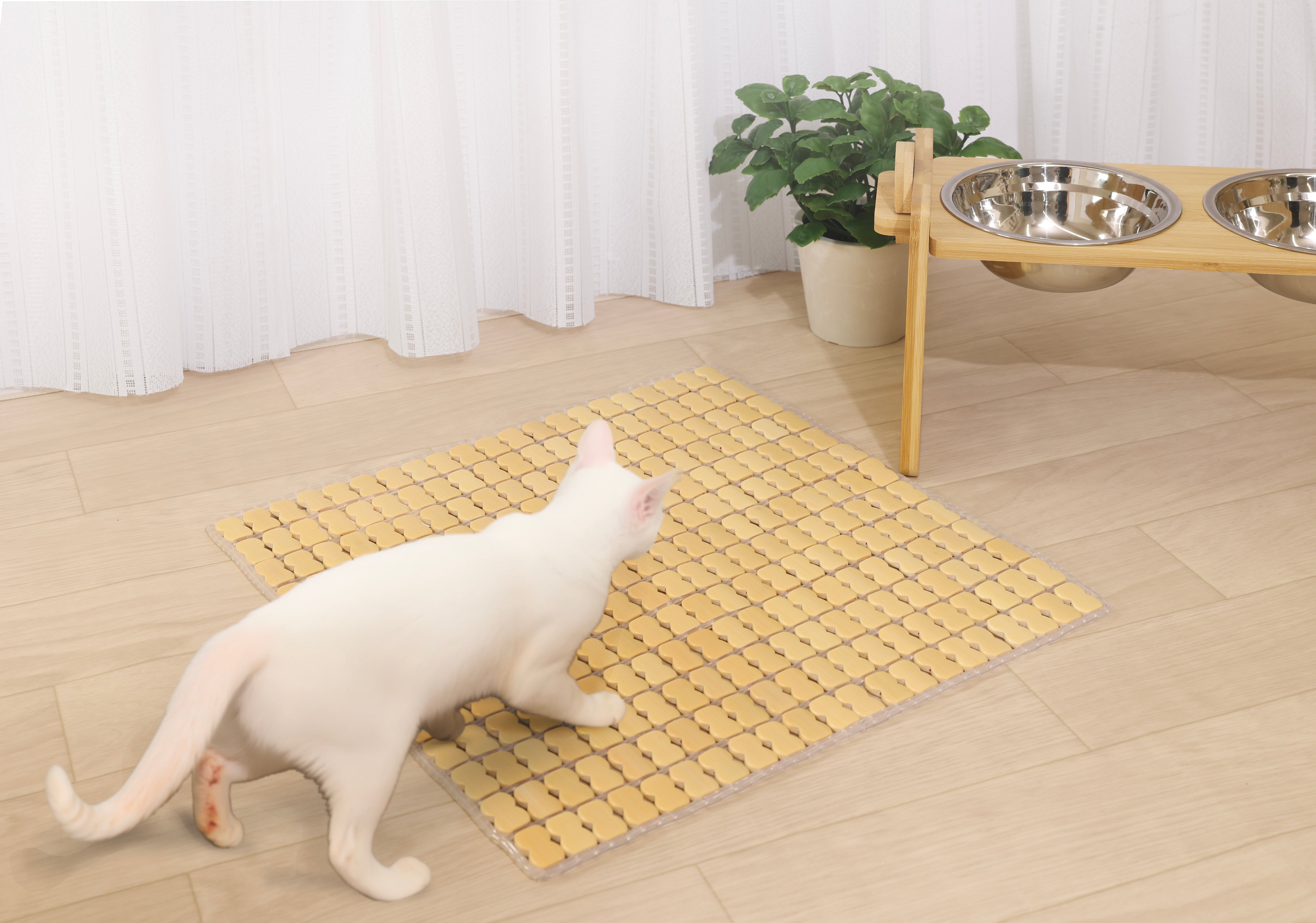 竹ひんやりマット