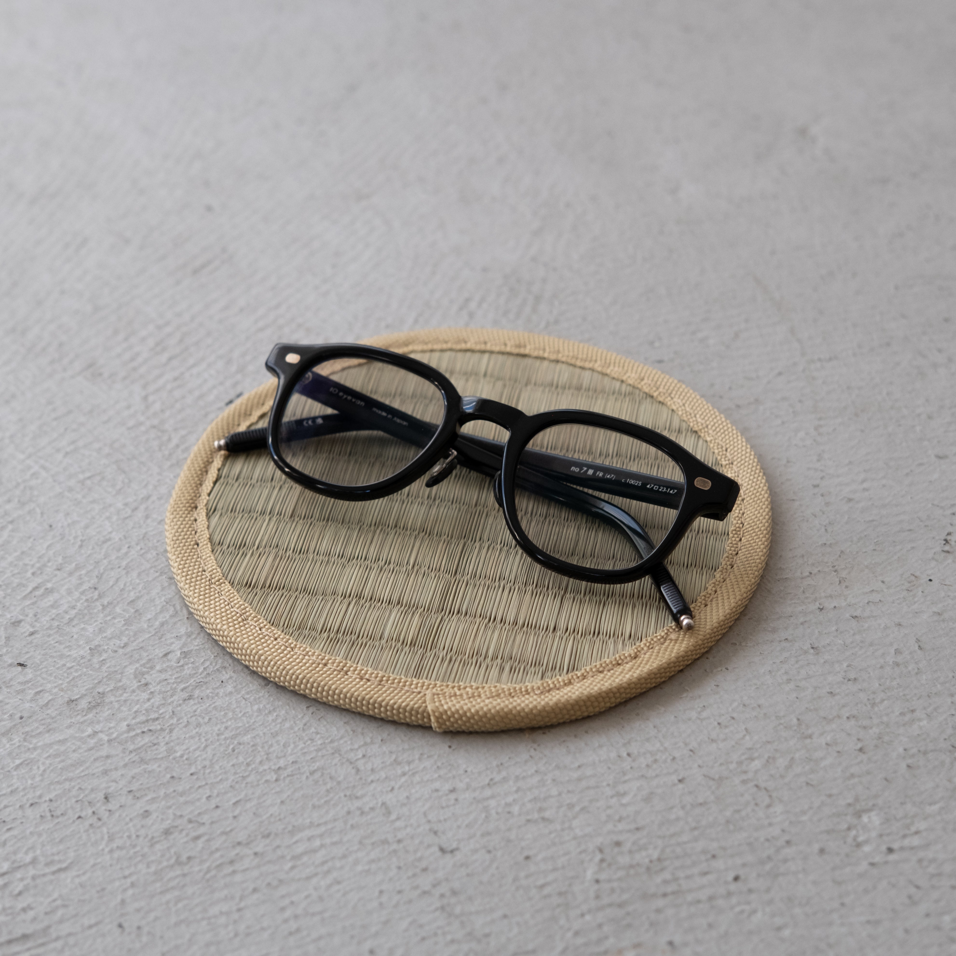 Mini Tatami Mat (Round Type, Beige)