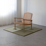 Low table mats (Square Type, Green)
