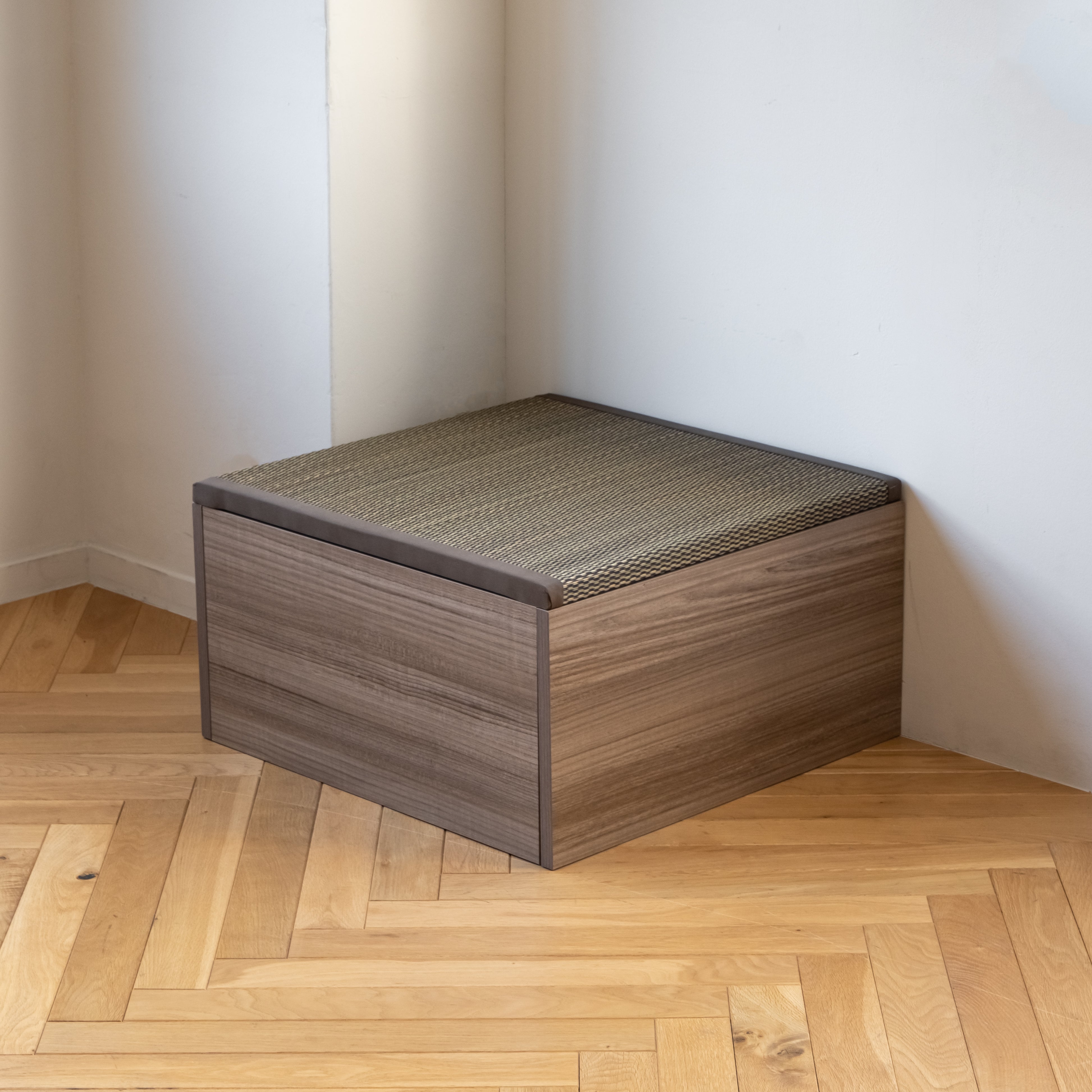 高床収納　ボックス家具 清風 | 180cm×180cm 小上がり 畳 収納 ロータイプ 完成品 日本製