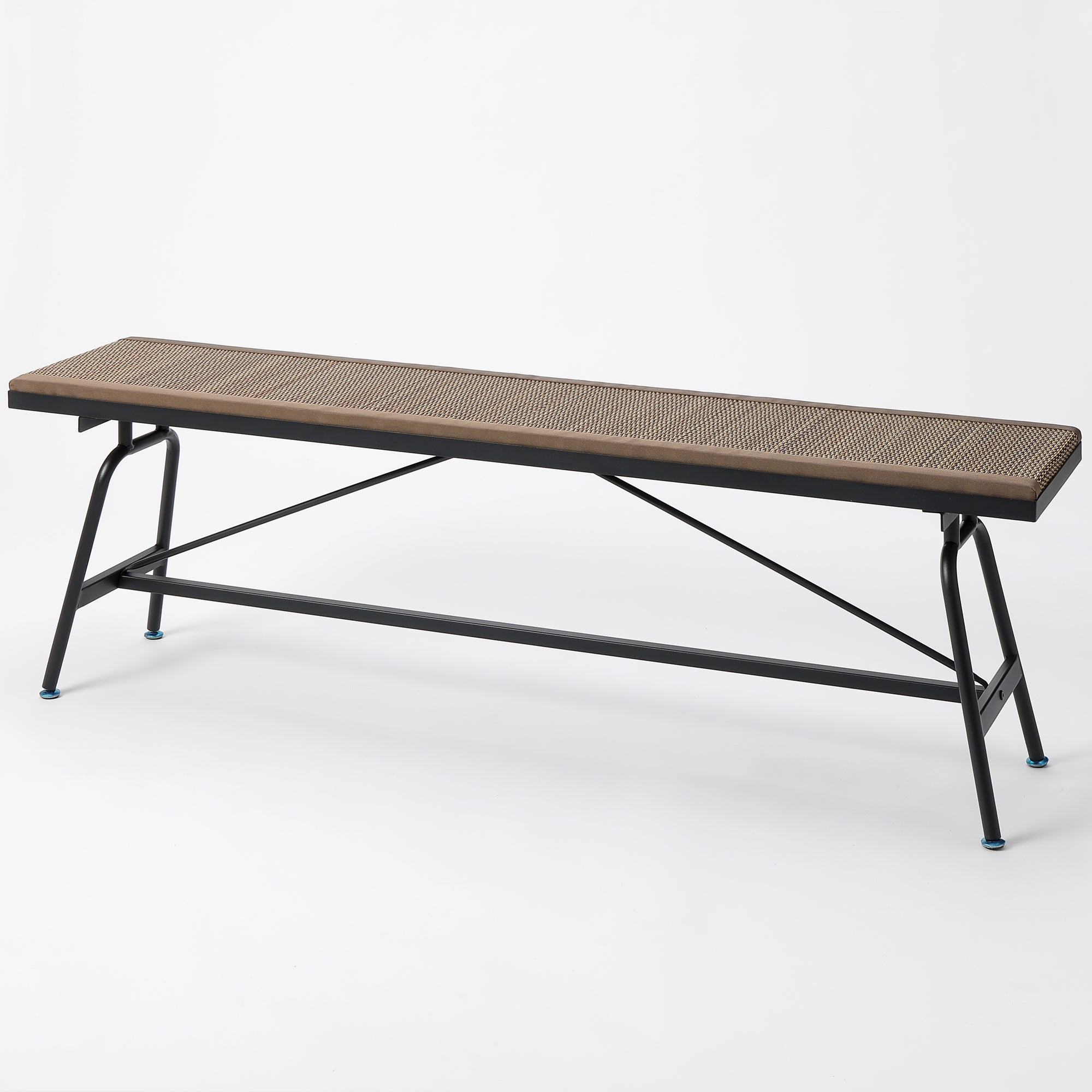 ベンチ 木製xアイアン 幅75cmx奥行21cmx高さ48cm 畳ベンチアイアン – oshimaya